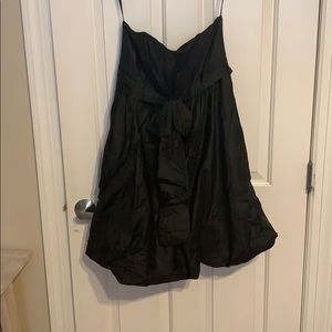 Strapless bubble dresss